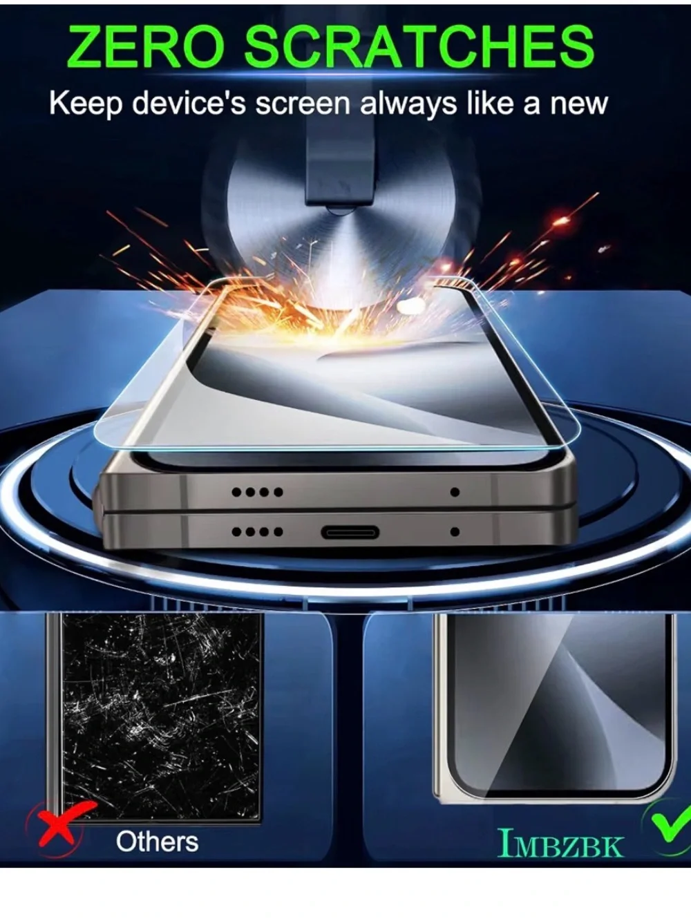 Screen Protector Kit for Google Pixel 10 Pro Fold - Clear (3+3+3 Pack) new